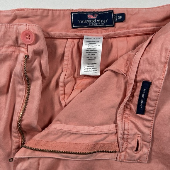 Vineyard‎ Vines Men's Pink Island Shorts Size 38 - Preppy, Casual, Summer - Picture 2 of 6